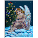 SWAROVSKI - Картина из кристаллов Сваровски Рождественский Ангел