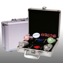 ?ГРЫ - Покер в алюминиевом кейсе,100 фишек  ZX6001